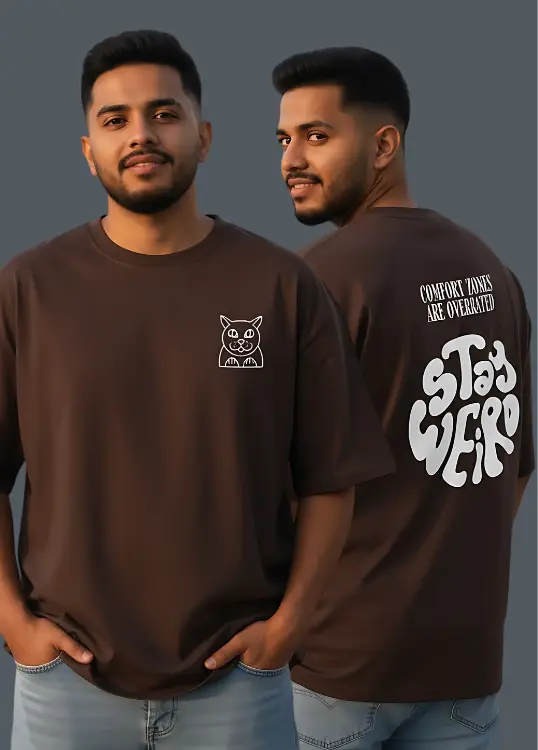 Stay Weird Oversized Tshirt