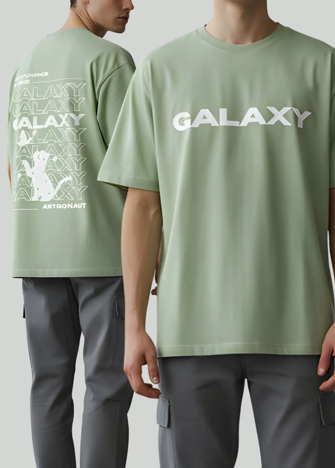 Galaxy Cat Oversized Tshirt