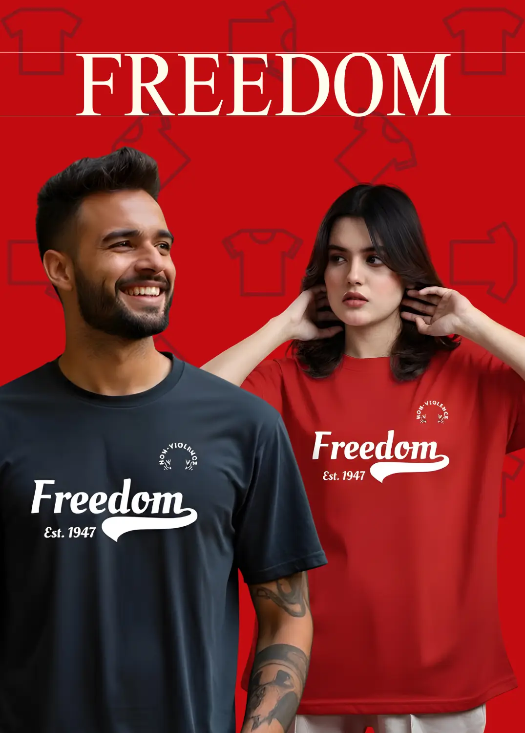 Freedom Oversized Tshirt