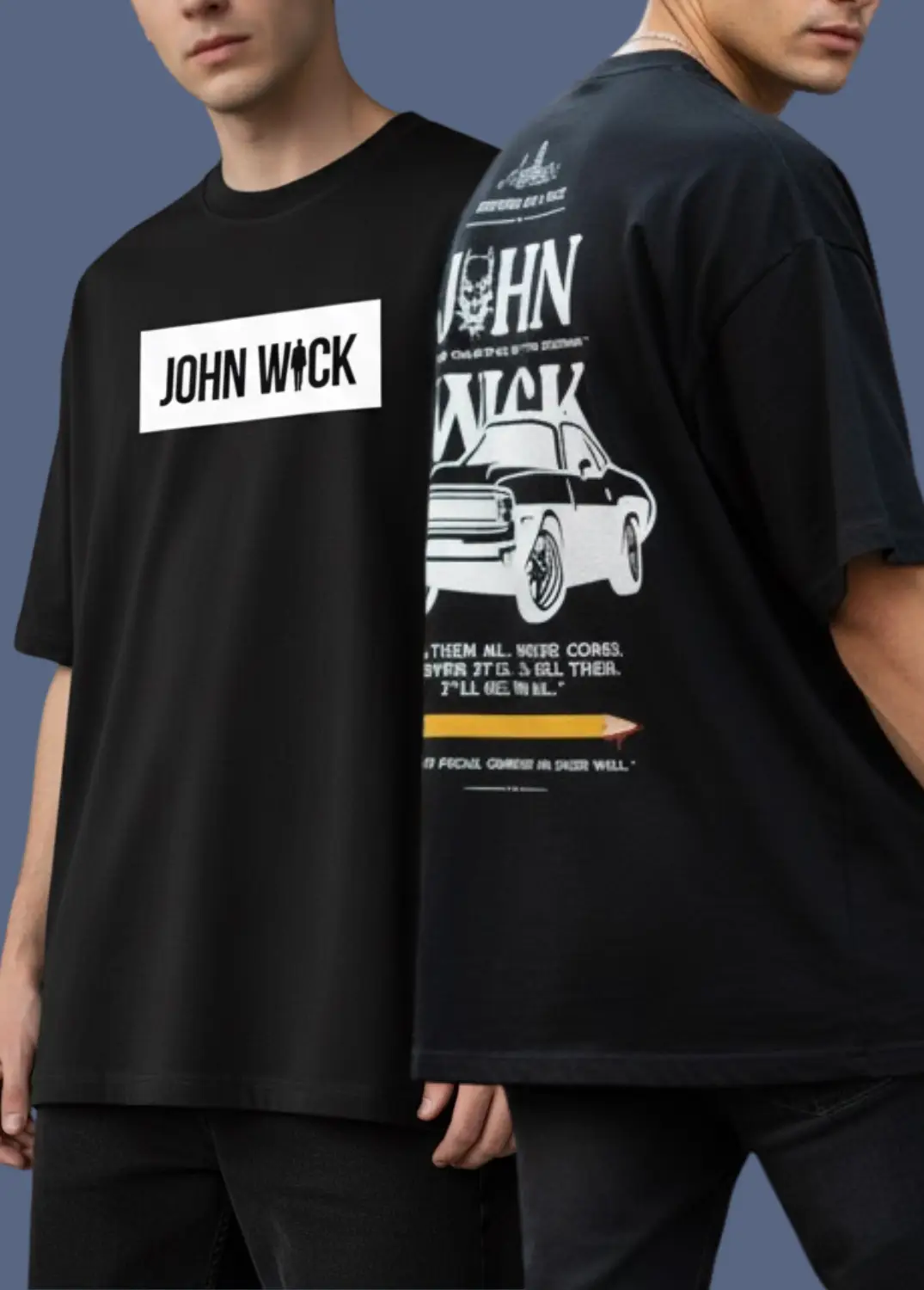 John Wick Oversized Tshirt